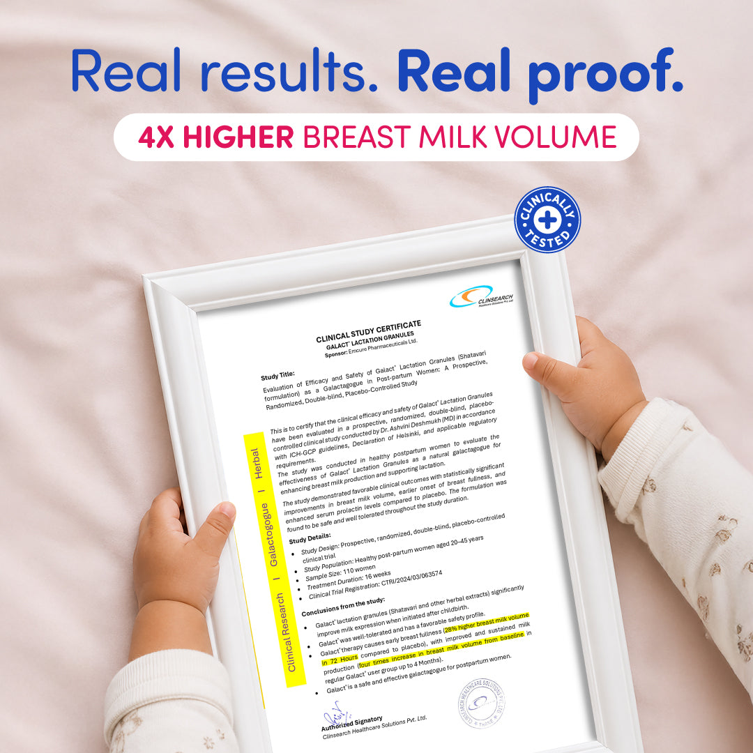 Galact Lactation Granules – Chocolate Boosts breast milk quantity