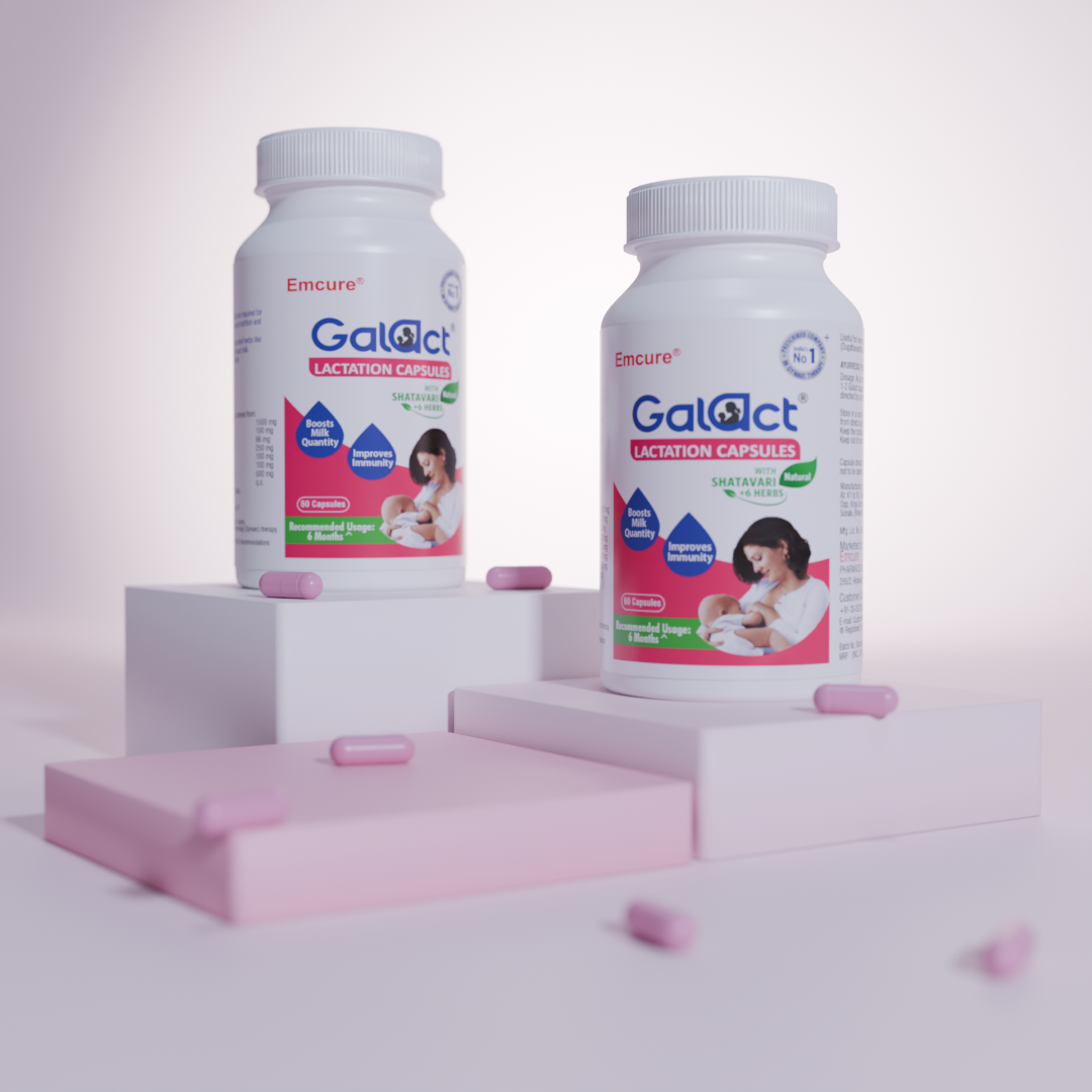 Galact Lactation Capsules – Boosts breast milk quantity